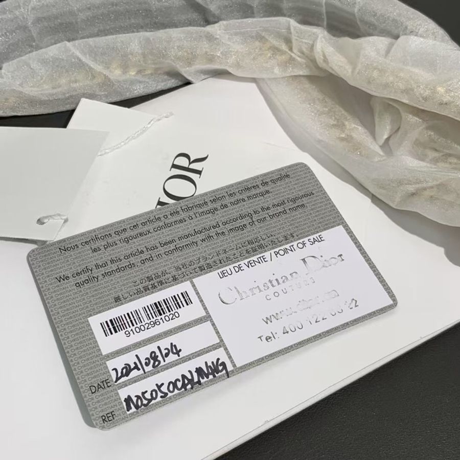 Dior 迪奧 三格岩石灰羊皮戴妃包金扣鏈條包,2021購入-6