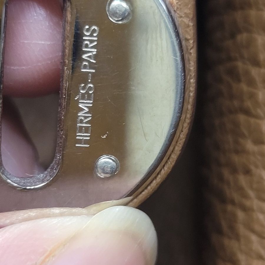 HERMÈS Lindy 26 棕色銀扣(稀有Togo皮)-2