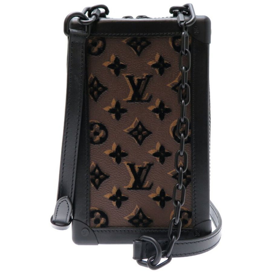 路易威登 Pet Odor Vertical Soft Trunk 女用單肩包 M45044 Monogram 棕色-1