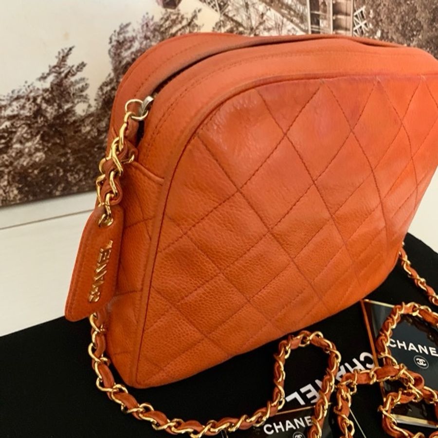 (MYMluxurybag) Chanel 古董袋 荔枝皮袋 鏈條袋 ic-18