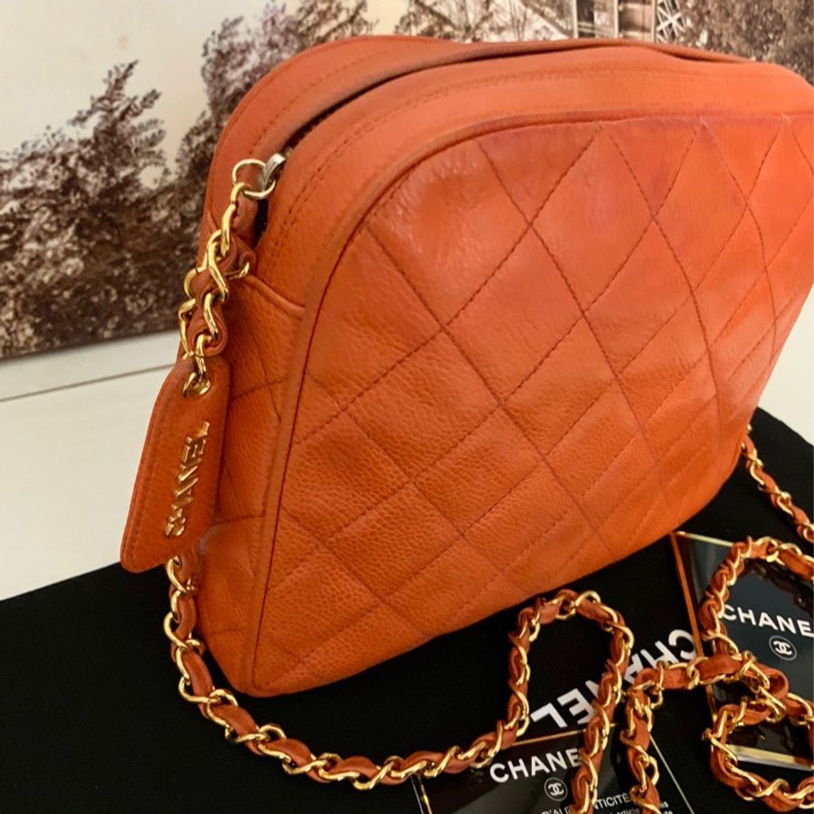 (MYMluxurybag) Chanel 古董袋 荔枝皮袋 鏈條袋 ic-22