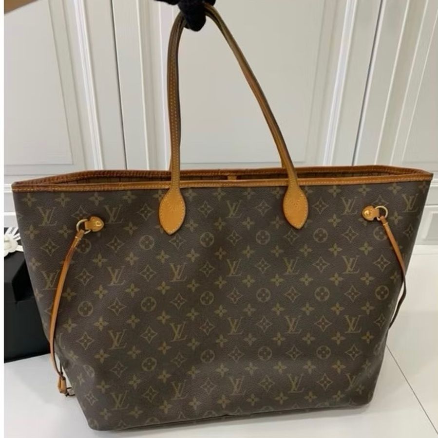 LV 路易威登 老花 nverfull NF 托特包 購物包 購物袋 媽媽包 手提包 肩背包 登機包 公事包 電腦包-1