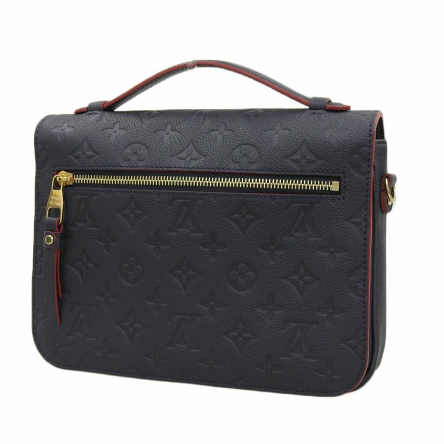 路易威登 LOUIS VUITTON Monogram Empreinte Pochette Metis MM M44071 包 手提包-1