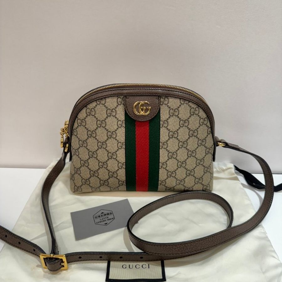 GUCCI 斜背包/側背包/貝殼包 87成新-1