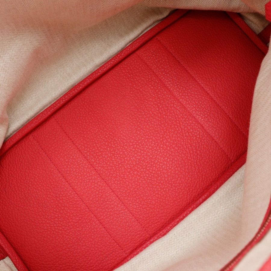 Hermes HERMES Garden 小號托特包 Negonda Bougainvillea 2012 粉紅色 □P 按扣派對女士-5