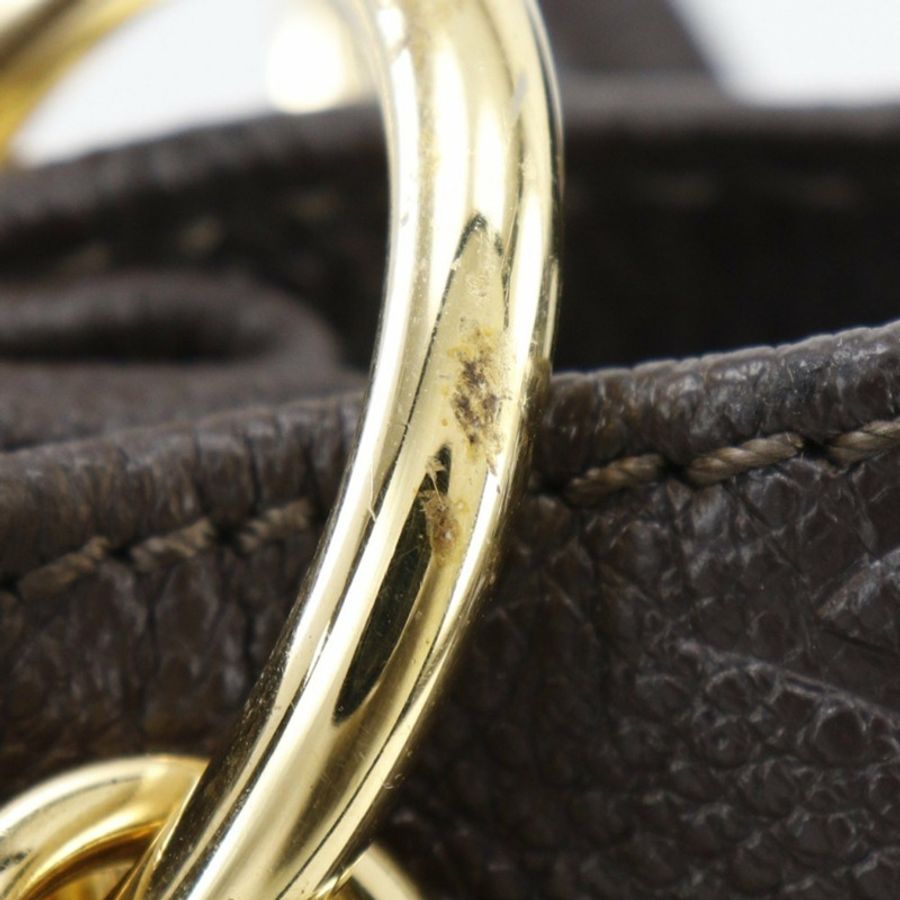路易威登 LOUIS VUITTON Metis 單肩包 M40809 Monogram Empreinte Terre 2013 棕色 AR3163 2way 女式-8