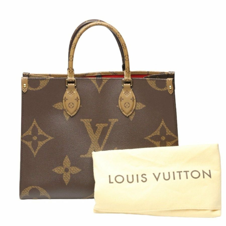 路易威登 LOUIS VUITTON 包 Monogram On the Go MM 帆布 M45321 棕色 LV-0