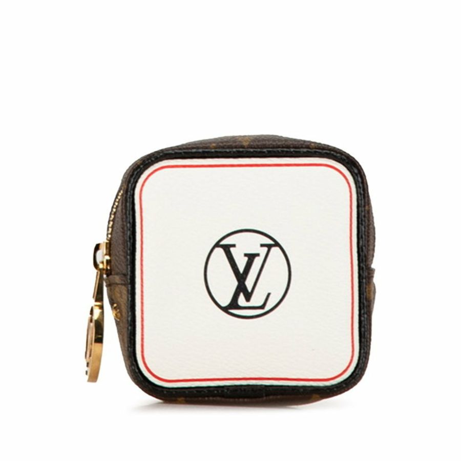 路易威登 Monogram Porto Monnaie 立方體手拿包 M80231 棕色 多色 PVC 皮革 女士路易威登LOUIS VUITTON官方線上旗艦店-0