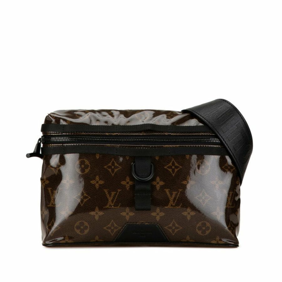 路易威登 Monogram Grace 小號單肩包 M43895 棕色黑色乙烯基皮革 女士路易威登LOUIS VUITTON官方線上旗艦店-0