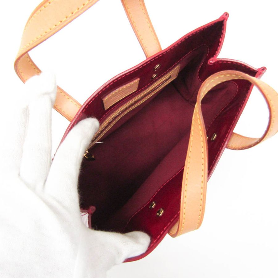 路易威登 Monogram Vernis Reade PM M91990 女士手提包 Pomme D'amour-2