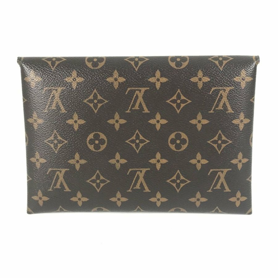 路易威登 M62034 Monogram Pochette Kirigami 大號和中號手拿包帆布女式棕色-2
