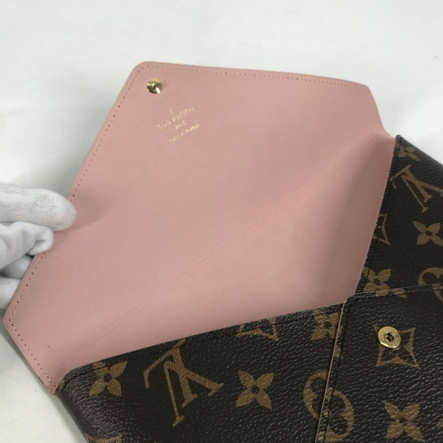 路易威登 M62034 Monogram Pochette Kirigami 大號和中號手拿包帆布女式棕色-11