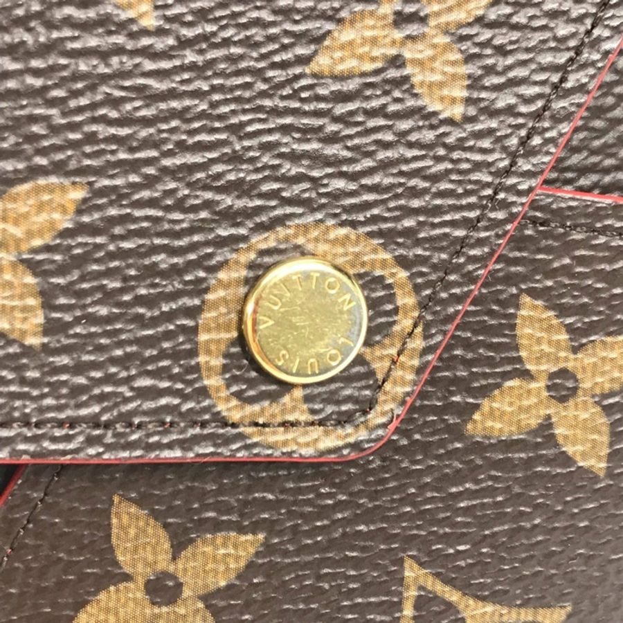 路易威登 M62034 Monogram Pochette Kirigami 大號和中號手拿包帆布女式棕色-12