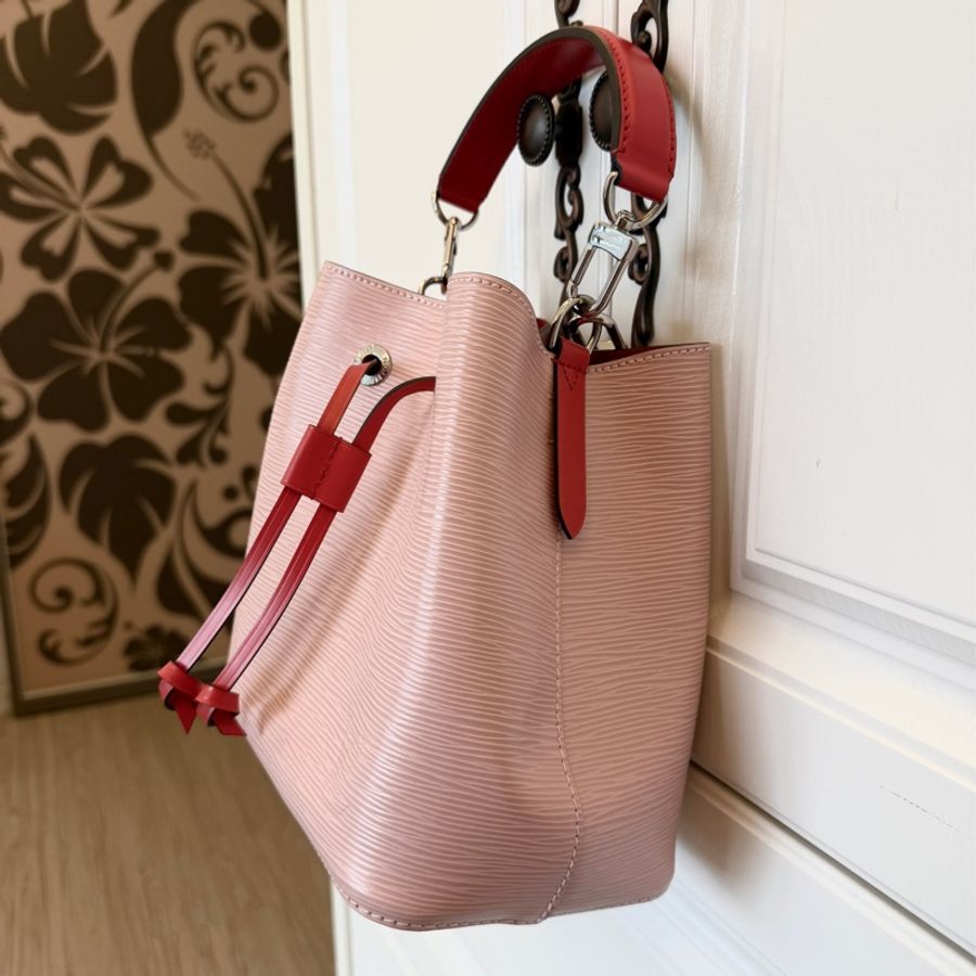 Louis Vuitton Neo Neo BB 水桶包 櫻花粉-1