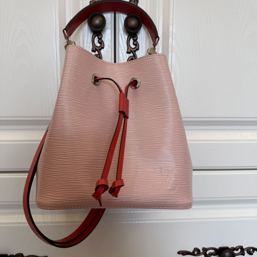 Louis Vuitton Neo Neo BB 水桶包 櫻花粉-5