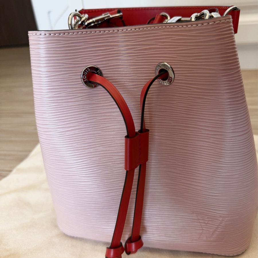 Louis Vuitton Neo Neo BB 水桶包 櫻花粉-7