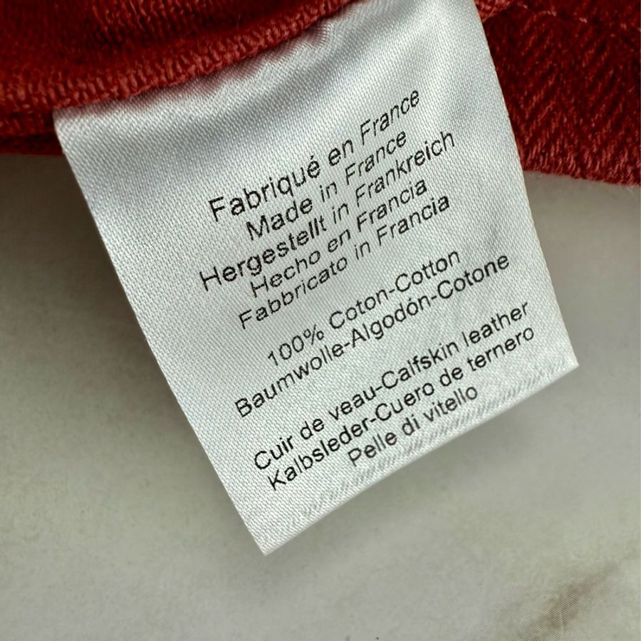 愛馬仕 Hermès Aline Groom 帆布包 愛馬仕紅 單肩/斜背-15