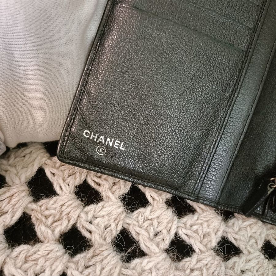 出清優惠 Chanel山茶花長夾-3