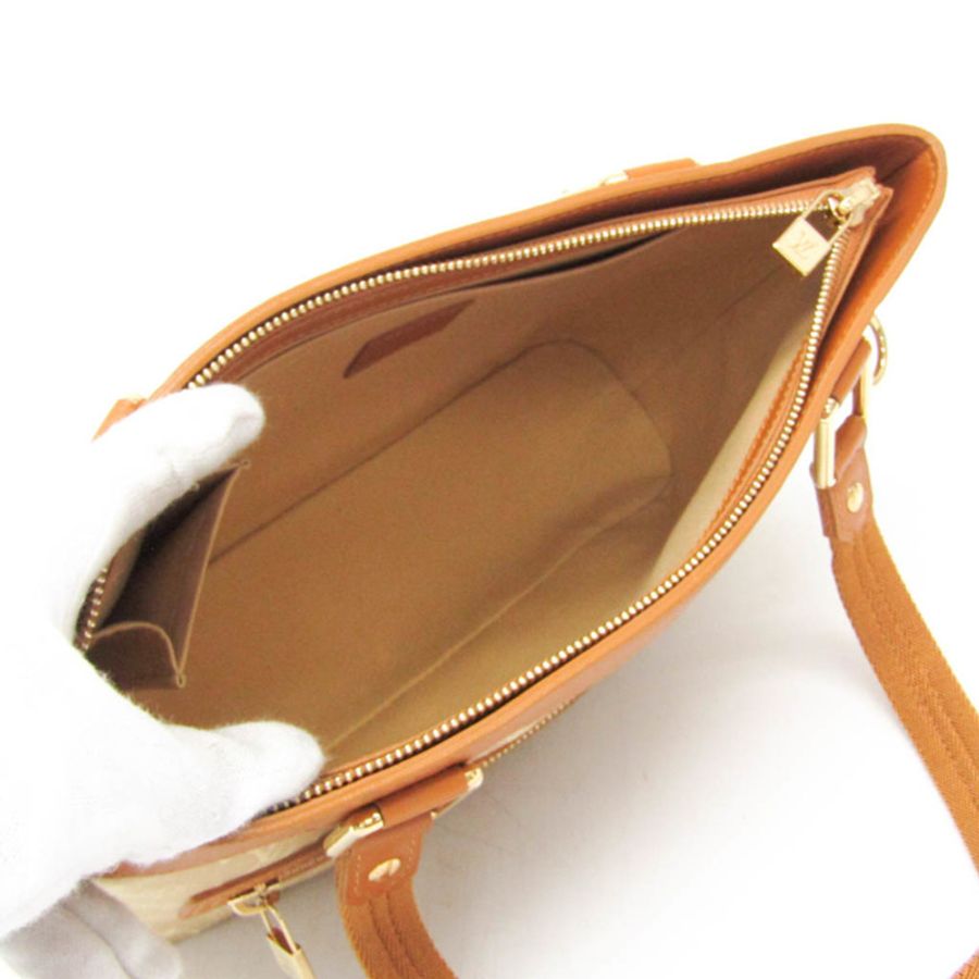 路易威登 Monogram Mini Lucille PM M92684 女士手提包 米色-10