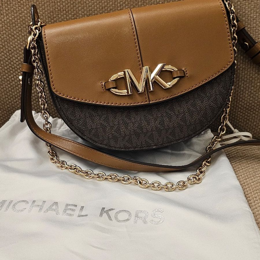 Michael kors 老花馬鞍包-0
