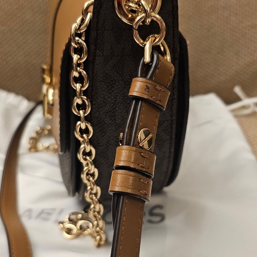 Michael kors 老花馬鞍包-2