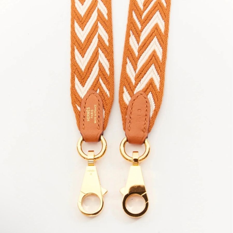 Preowned Hermes Sangle 25 bag strap-3