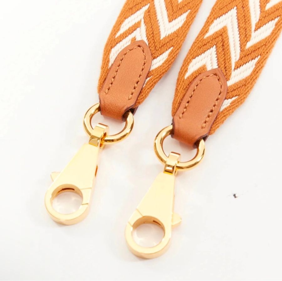 Preowned Hermes Sangle 25 bag strap-5