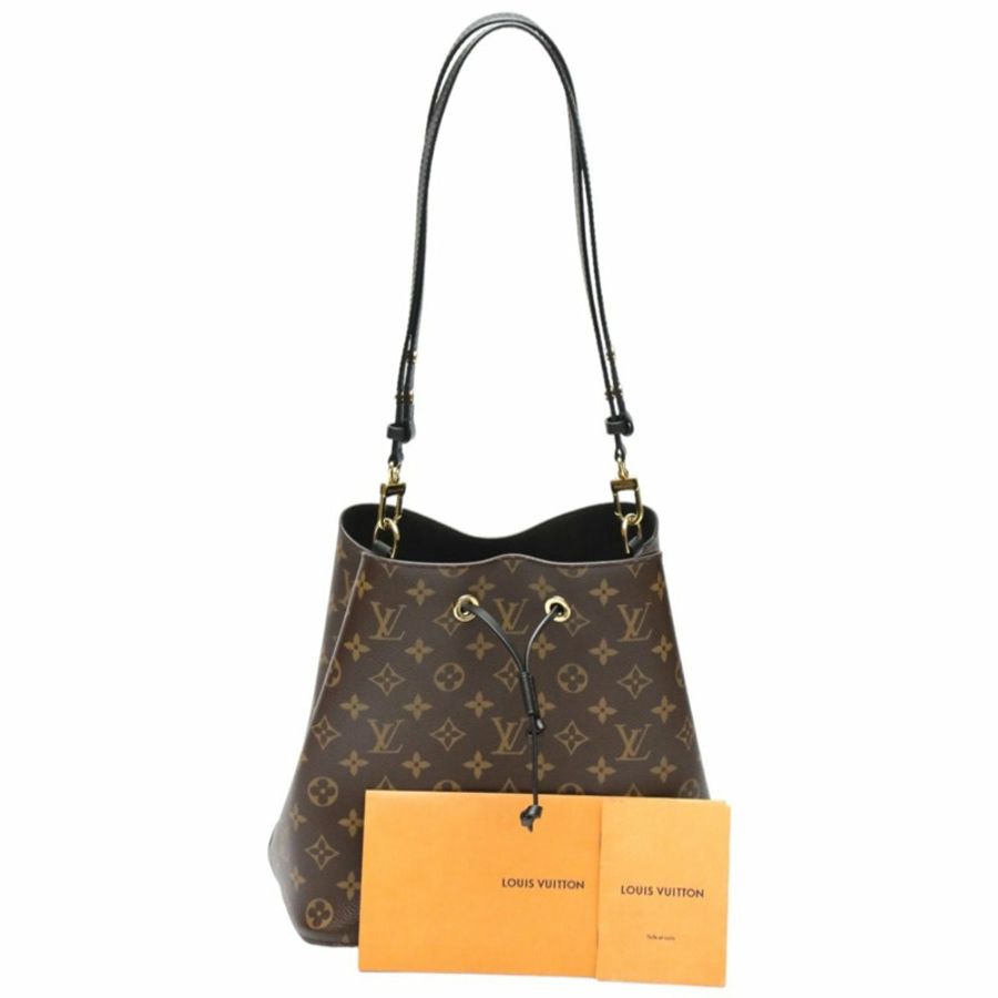 路易威登 LOUIS VUITTON 單肩包 Monogram NeoNoe 帆布 M44020 Noir LV-0