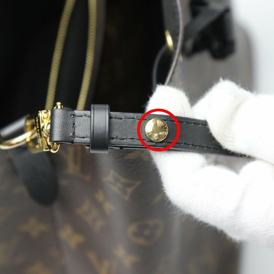 路易威登 LOUIS VUITTON 單肩包 Monogram NeoNoe 帆布 M44020 Noir LV-18