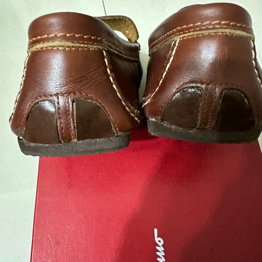 Salvatore Ferragamo Pacifico shoes 8EEE男鞋3300降至2800-4