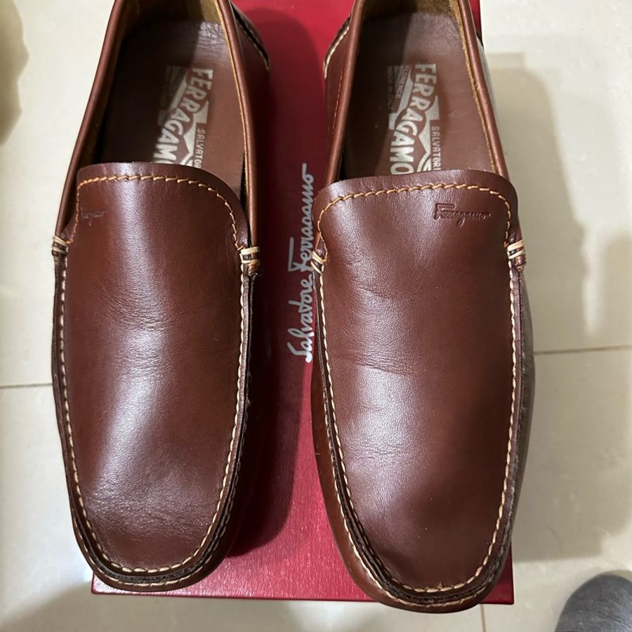 Salvatore Ferragamo Pacifico shoes 8EEE男鞋3300降至2800-7