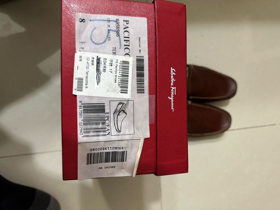 Salvatore Ferragamo Pacifico shoes 8EEE男鞋3300降至2800-16