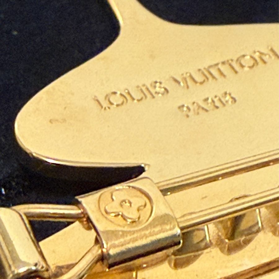 🍒LOUIS VUITTON 未使用路易威登村上隆合作款髮夾 2F250126-1✅-7