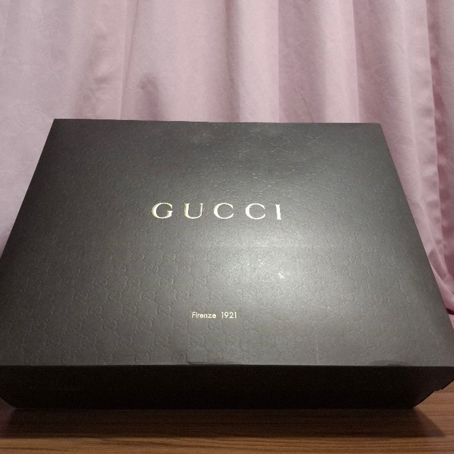 Gucci男用牛皮斜肩背大包-8