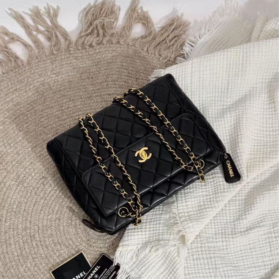 Chanel Vintage 奶粉包-1