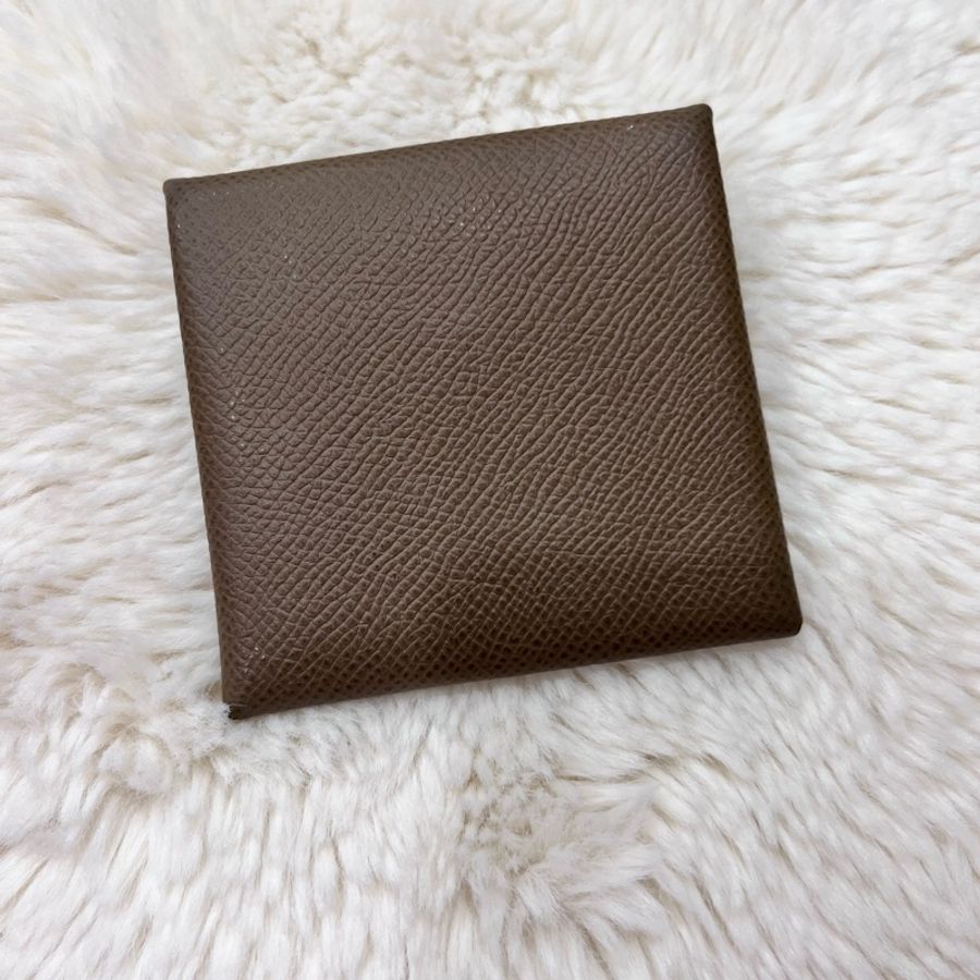 愛馬仕Hermes Bastia大象灰零錢包-4