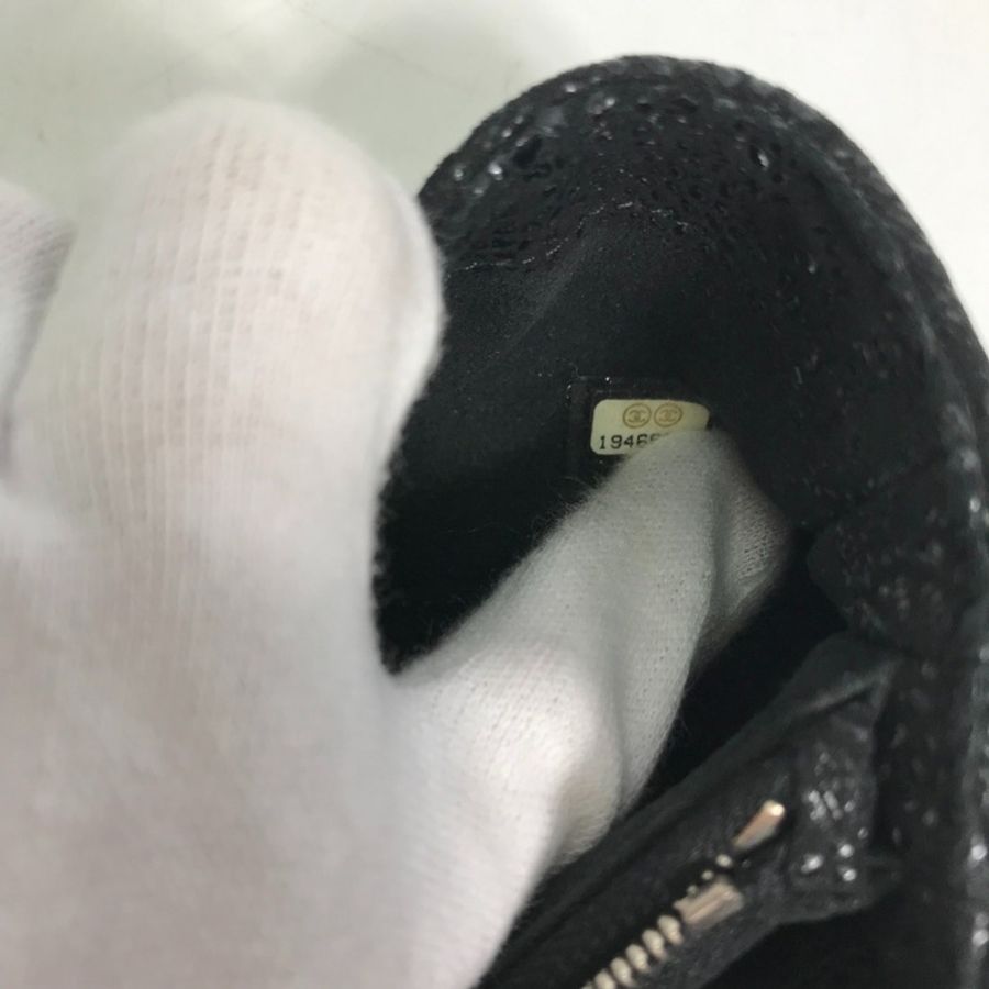Chanel CC Mark CC 零錢包 手拿包 黑色-9
