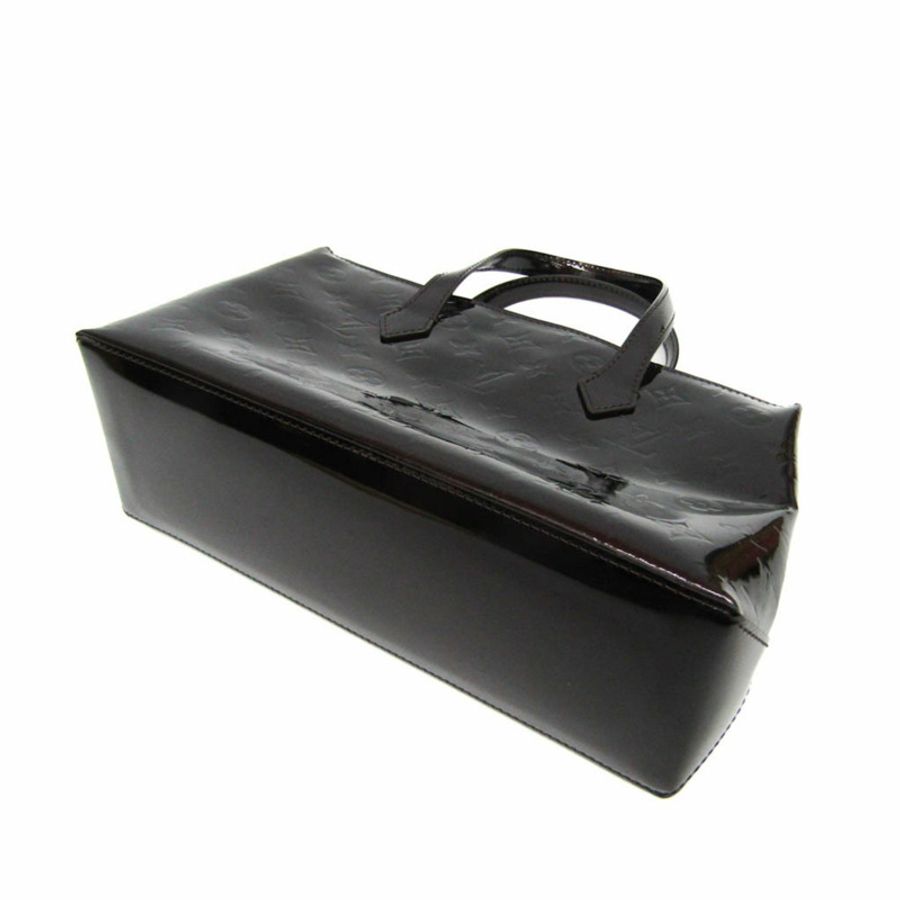 路易威登 Monogram Vernis Wilshire PM M93641 女士手提包 Amarante-1