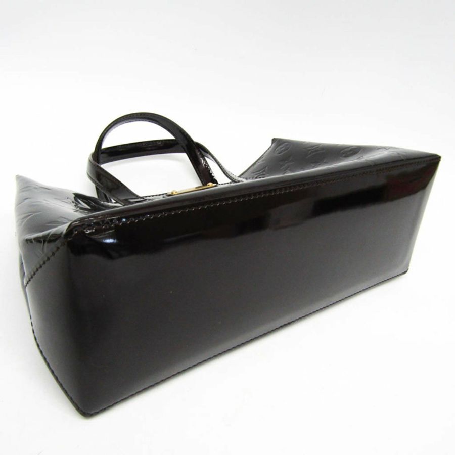 路易威登 Monogram Vernis Wilshire PM M93641 女士手提包 Amarante-3