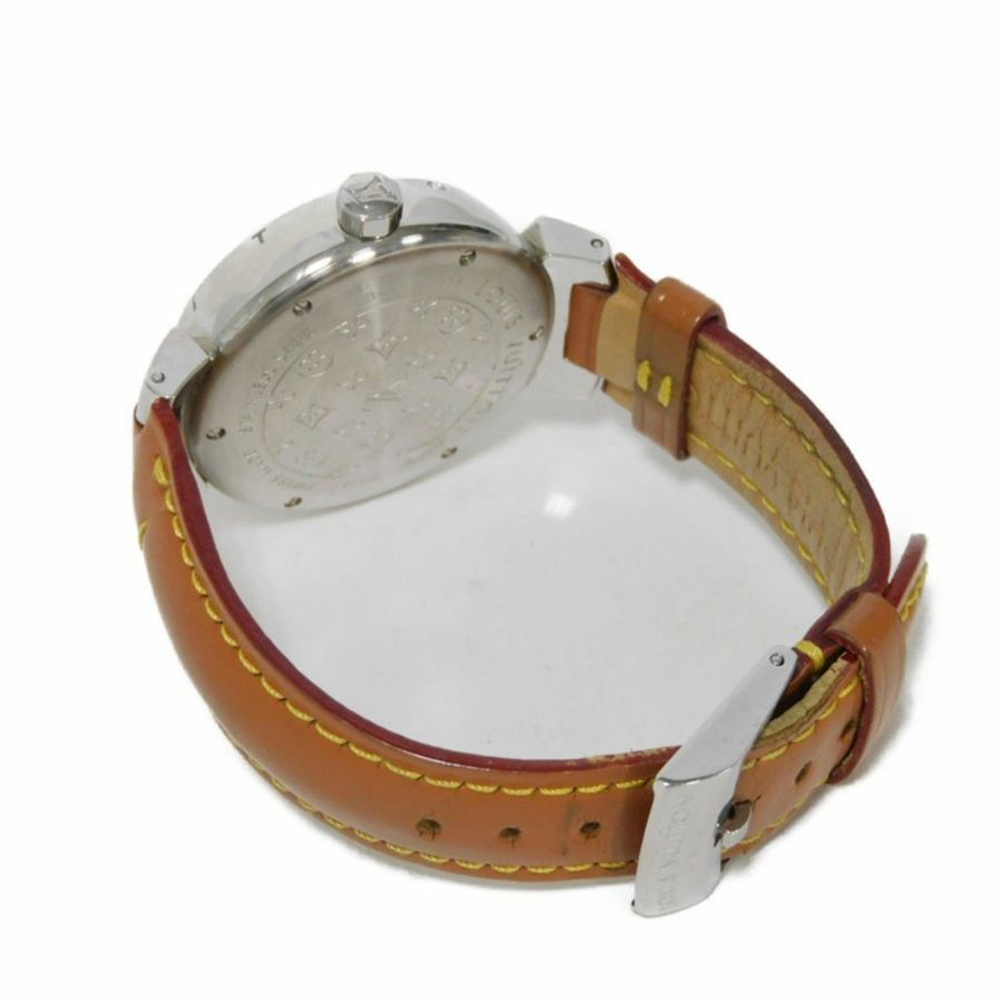 路易威登 LOUIS VUITTON 手錶 Tambour Date 石英 Q13114 女士腕錶-3
