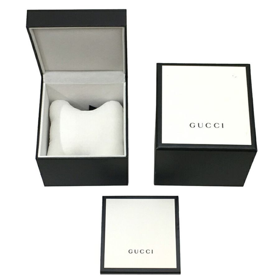Gucci G 永恆女士手錶 YA126580 126.5 鍍金白 Shima 錶盤-5
