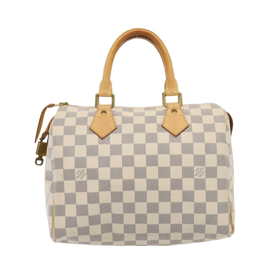 【日本直送】路易威登 Damier Azur Speedy 25 手提包 N41534 LV Auth 81705-1