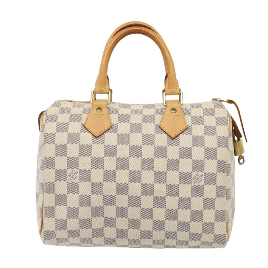 【日本直送】路易威登 Damier Azur Speedy 25 手提包 N41534 LV Auth 81705-12