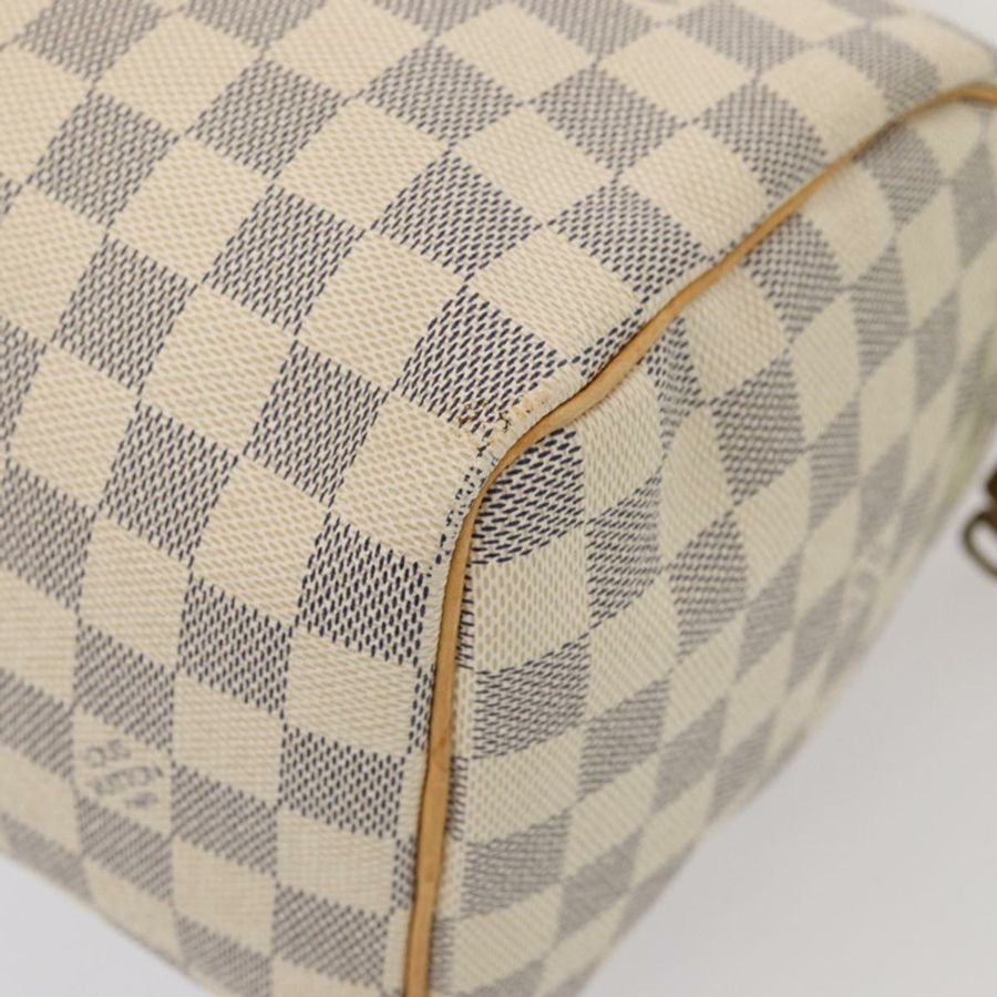 【日本直送】路易威登 Damier Azur Speedy 25 手提包 N41534 LV Auth 81705-13