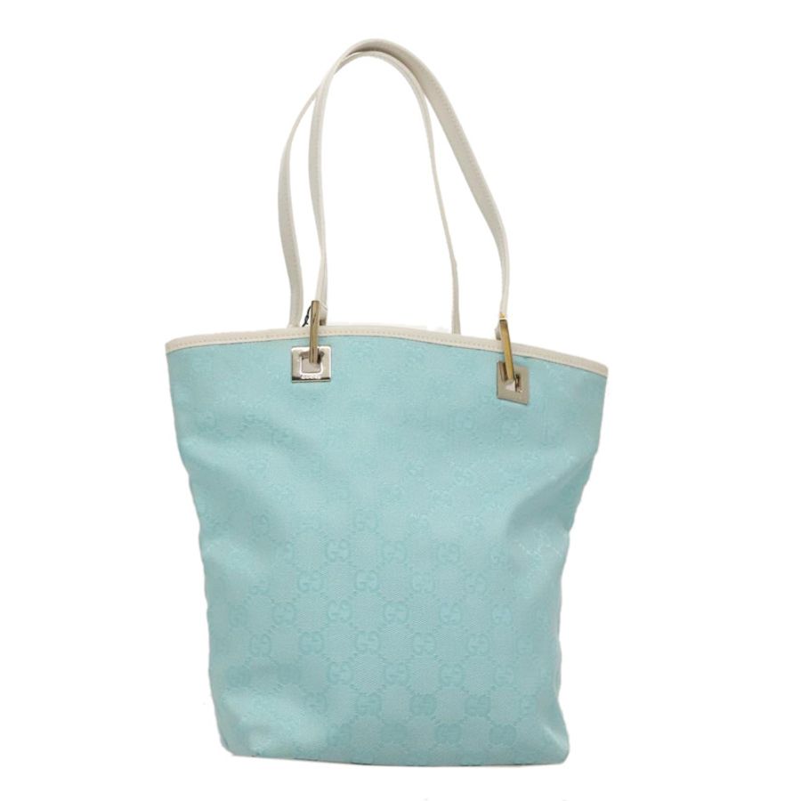【日本直送】GUCCI GG帆布手提包 淺藍色 正品 mr865-0