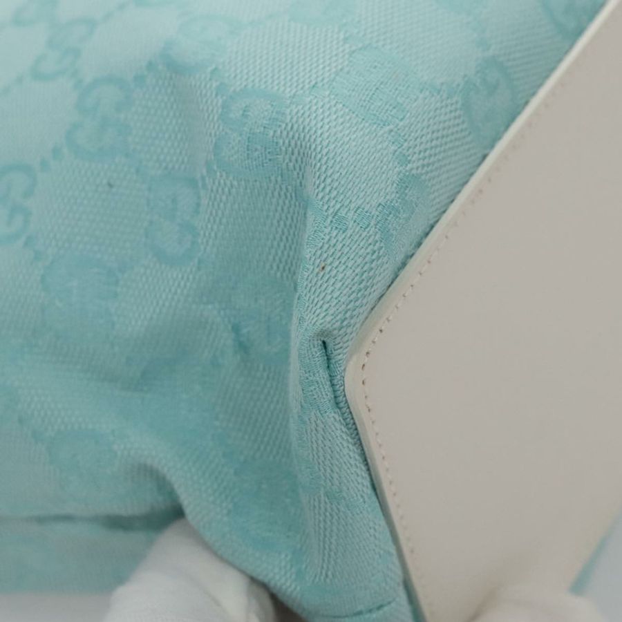 【日本直送】GUCCI GG帆布手提包 淺藍色 正品 mr865-15