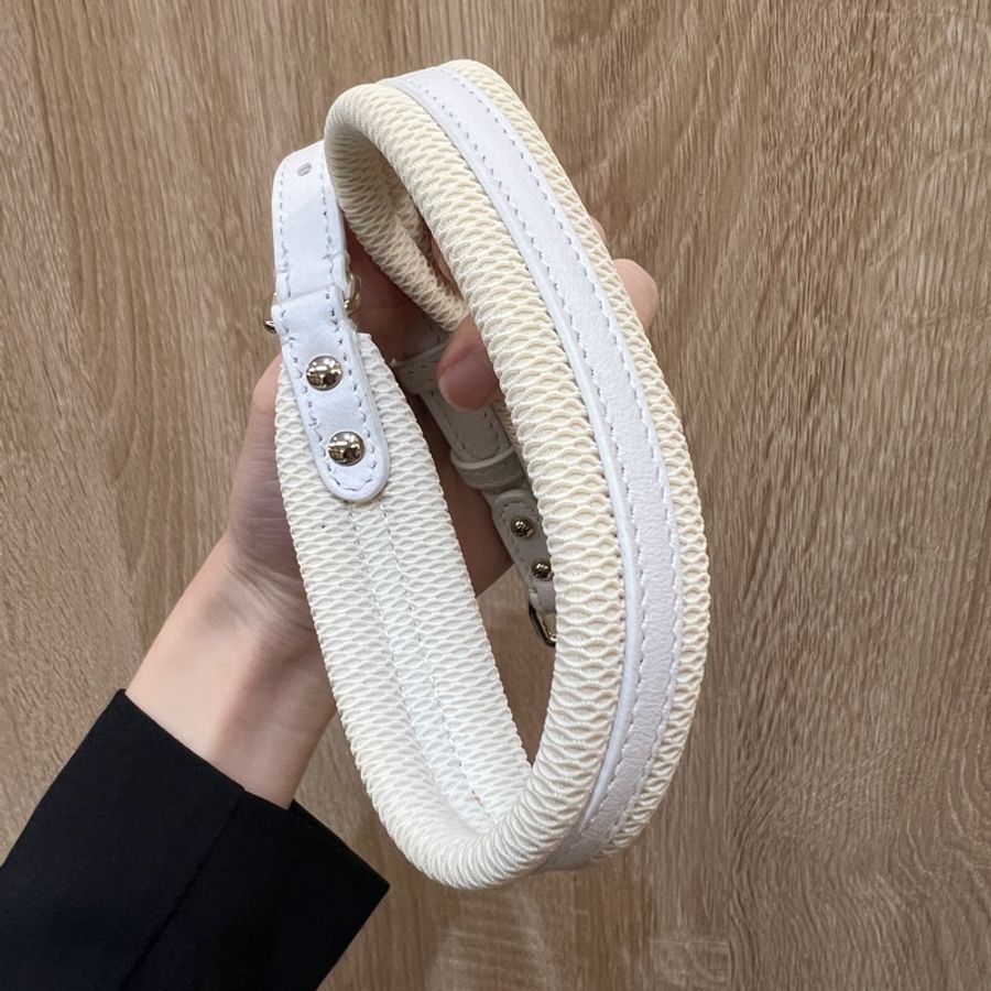 Dior Vibe系列深藍牛皮金釦一字拉斜背長型扁型包-10