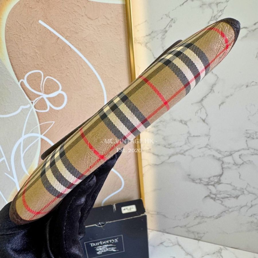 Burberrys Vintage Mini Pouch 中古 經典格仔 手拿包 化妝包-17