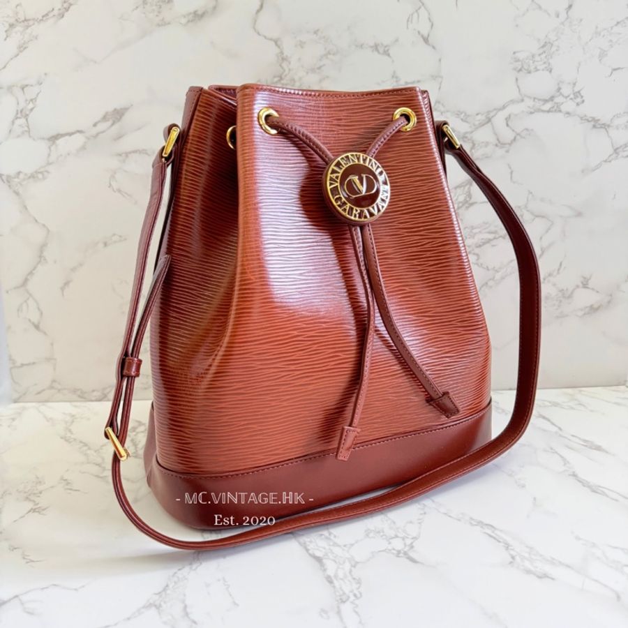 VALENTINO GARAVANI Bucket Bag 水波紋 琉璃金幣 水桶袋-0