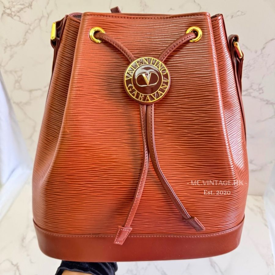 VALENTINO GARAVANI Bucket Bag 水波紋 琉璃金幣 水桶袋-1